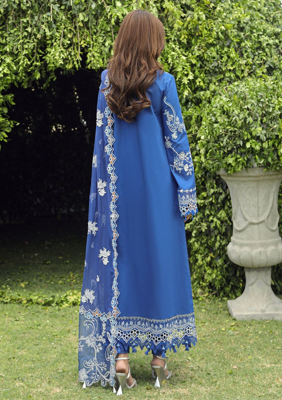 Lawn Collection - Qalamkar - Festive Lawn 24 - PS#08 - FARHEEN