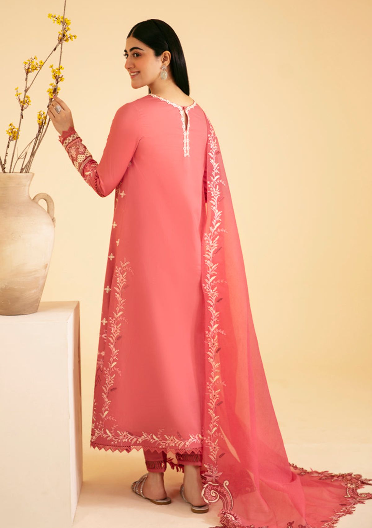 Lawn Collection - Qalamkar - Qlinekari 24 - SQ#09 - SENA