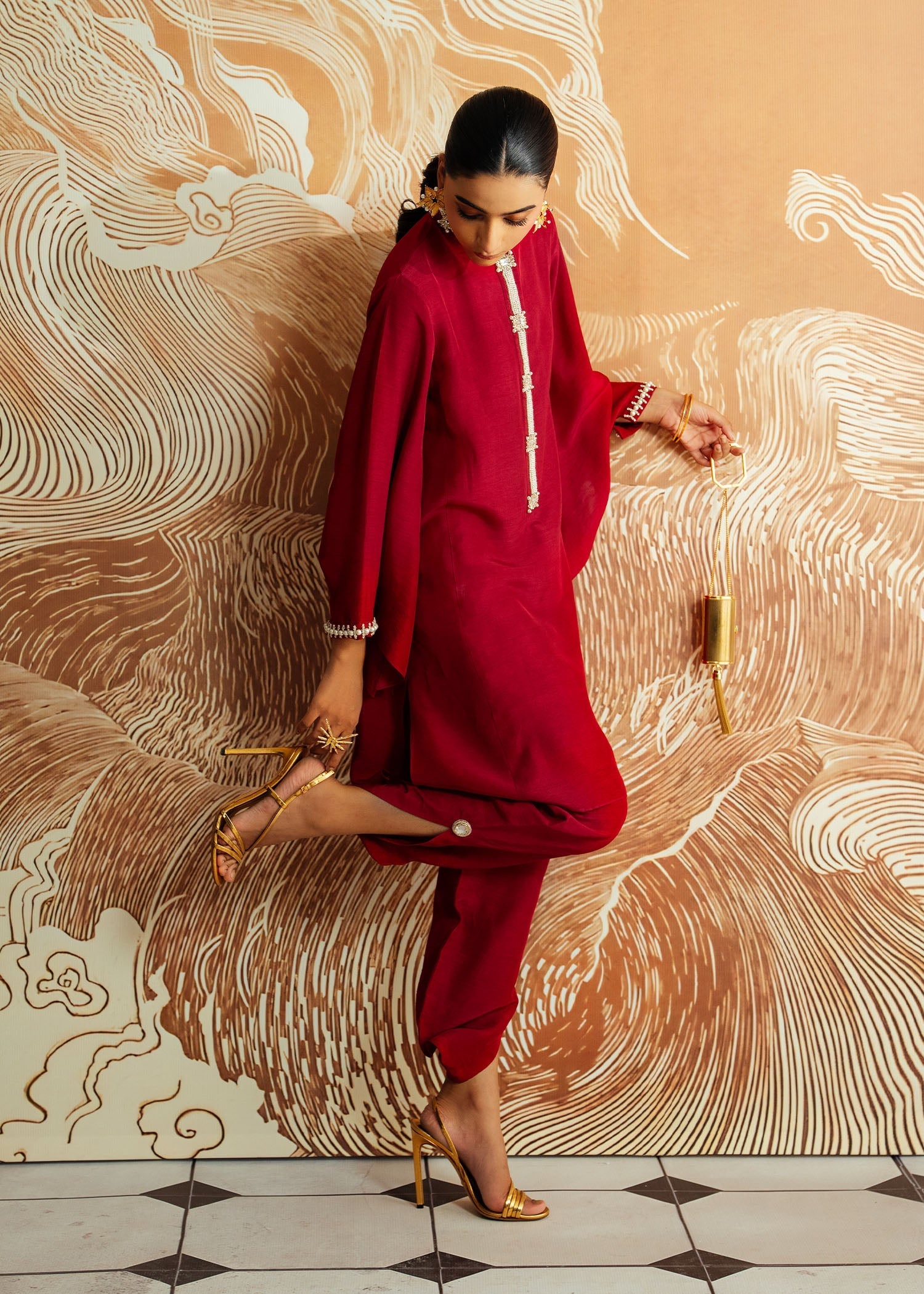 Mahgul | Whispers of Silk | Ruby Lineage - Official Mahgul stockist in UK - Sakeena London