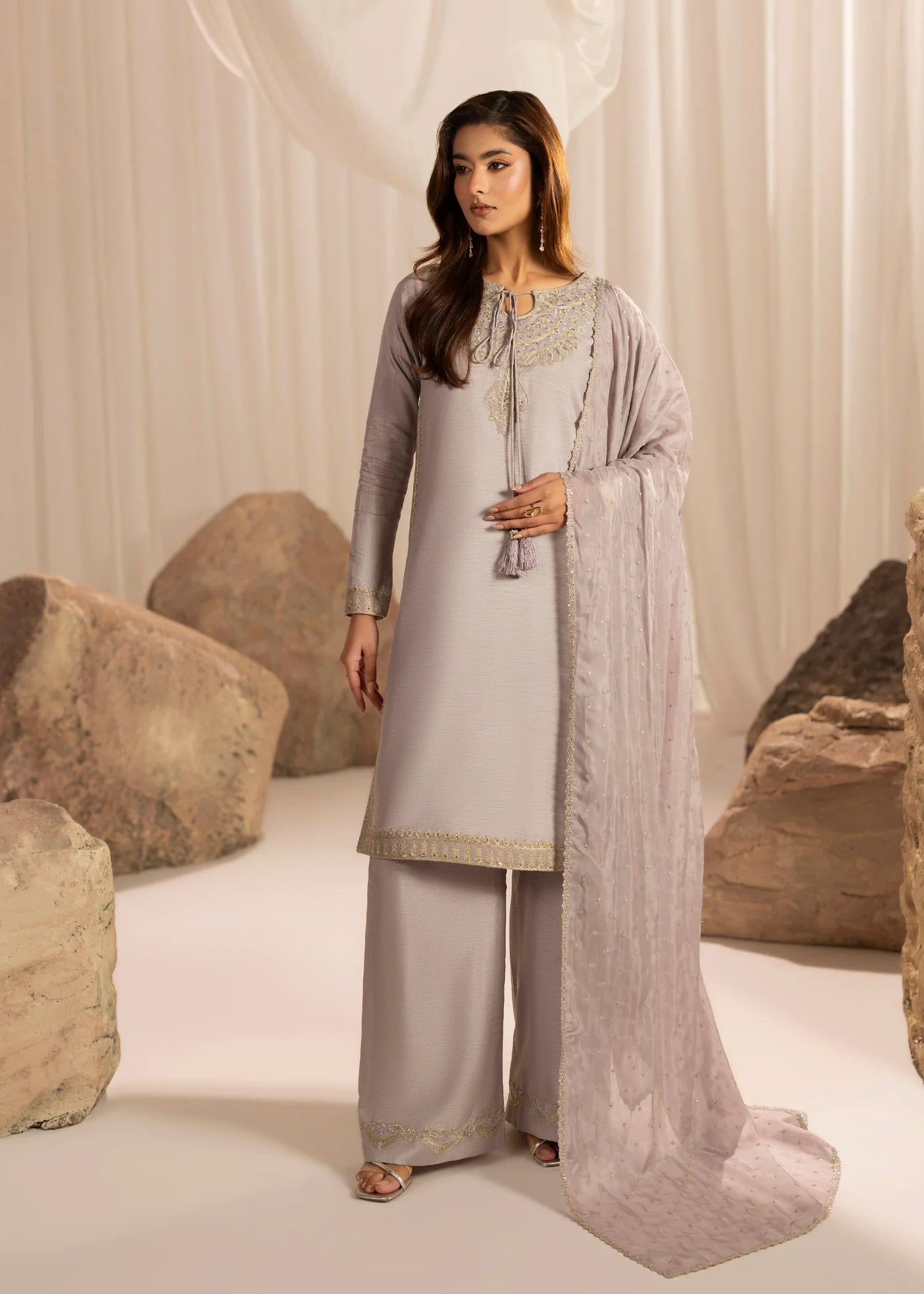 Jamnii | Silk Atelier Pret 26 | DUSTY BLUSH