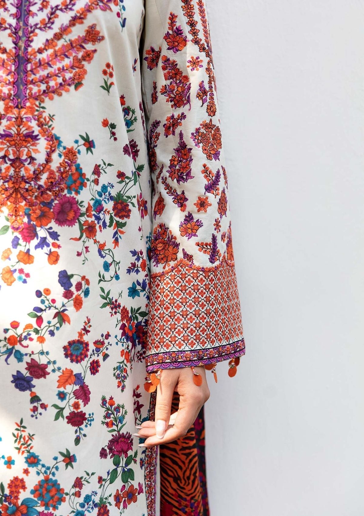 Lawn Collection - Hussain Rehar - Mausam - Shafaf