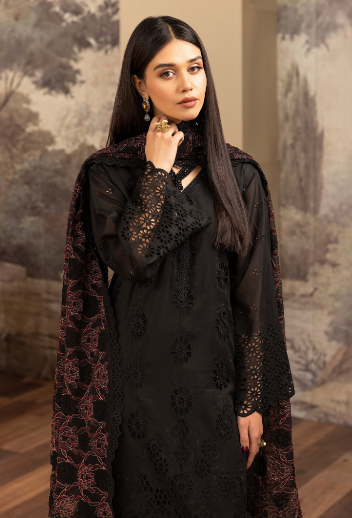 Humdum | Elegant Chikankari 25 | D01 - Official Humdum stockist in UK - Sakeena London