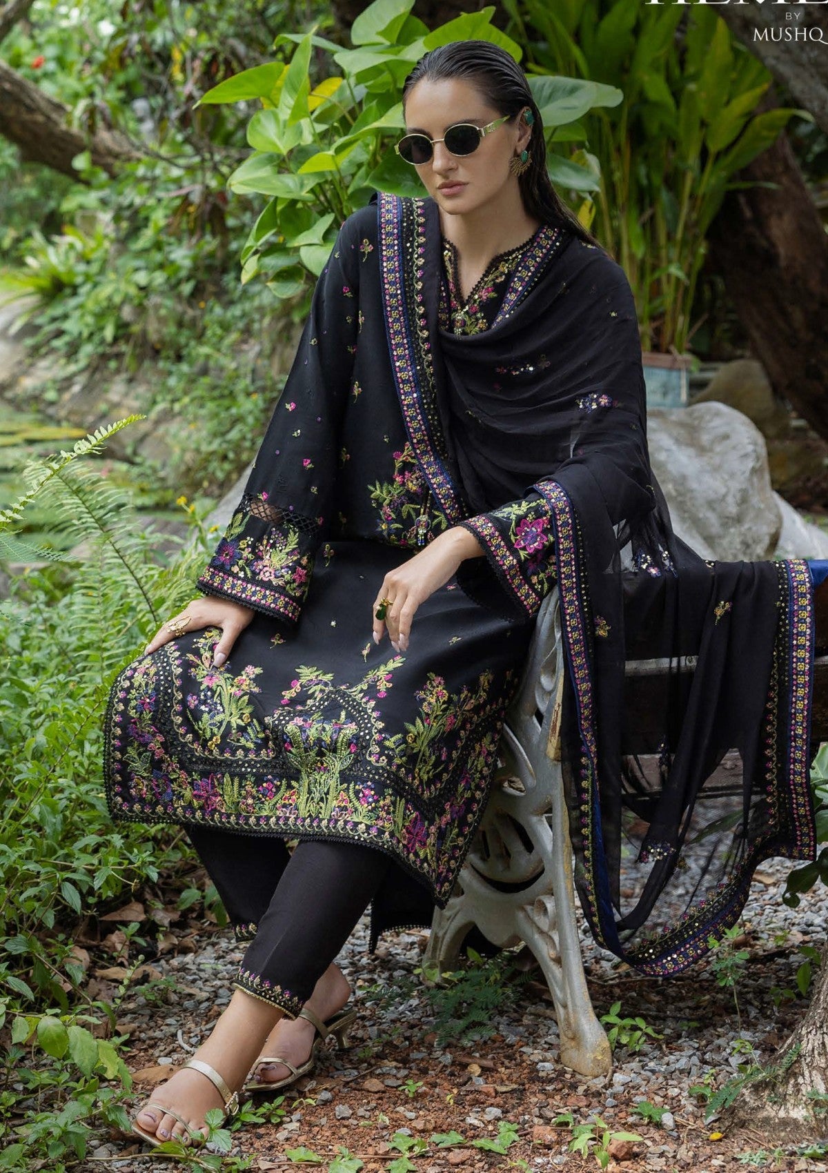 Winter - Mushq - Hemline - Nuvera - Raw Silk 25 - ES#108 - ONYXA
