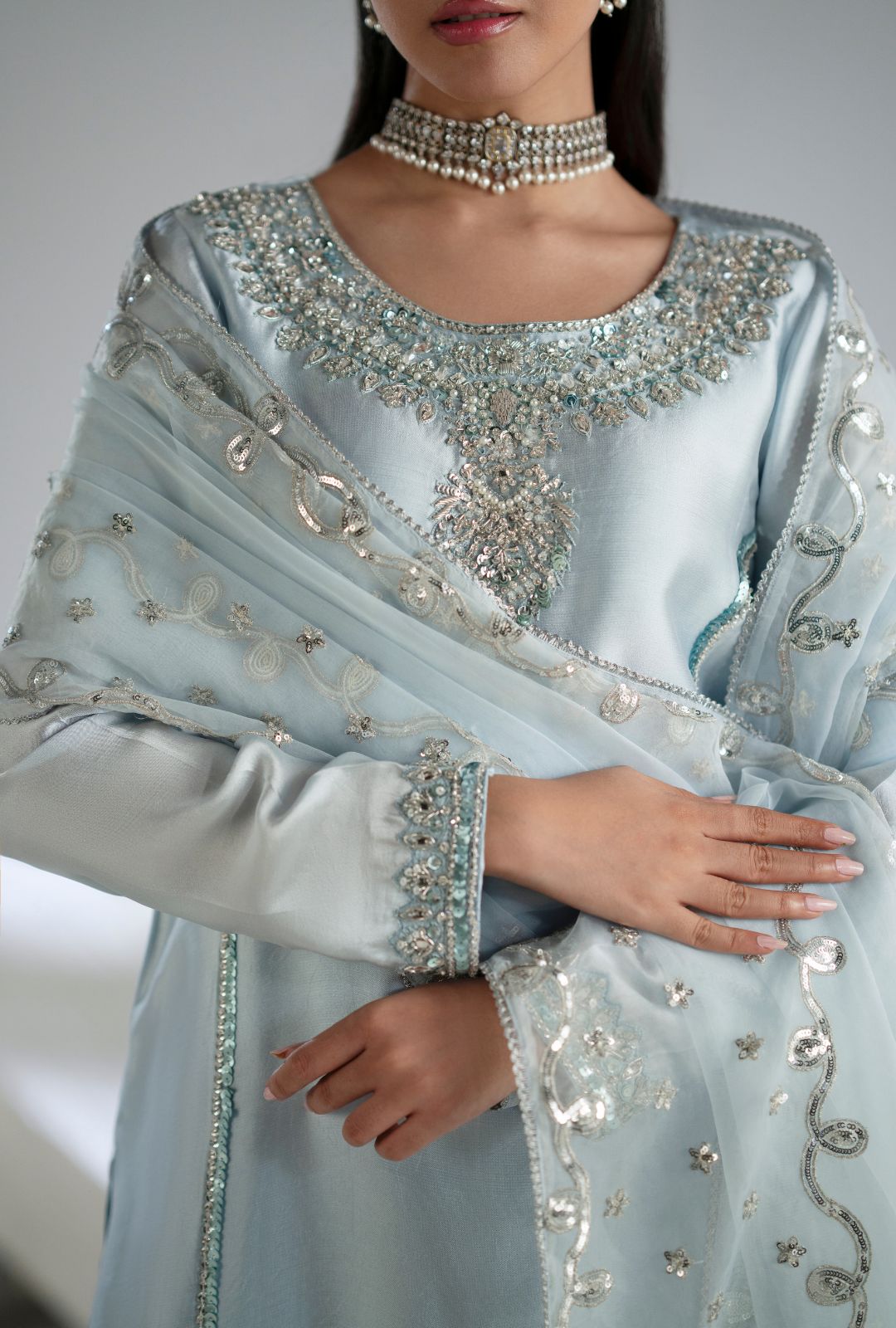 Inayat | Luminae Luxe Pret 25 | Mist - Official Inayat stockist in UK - Sakeena London