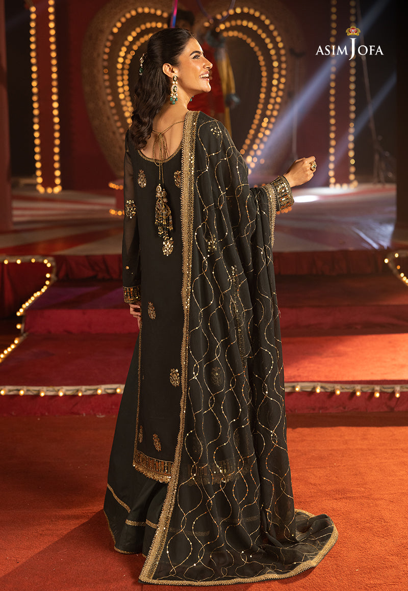 Asim Jofa | Festive Collection 25 | AJLLF-02 - Official Asim Jofa stockist in UK - Sakeena London
