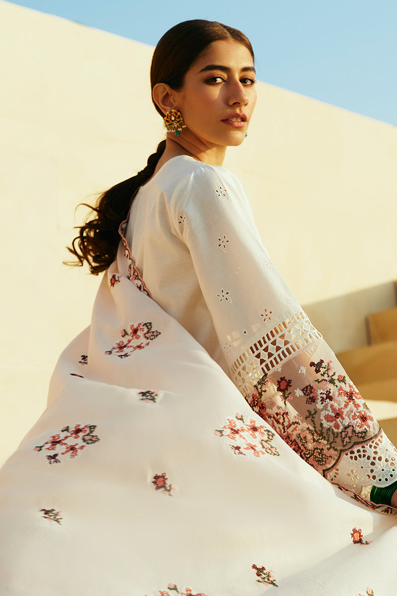 Cross Stitch | Premium Lawn 24 | PASTEL PINK - Official Cross Stitch stockist in UK - Sakeena London