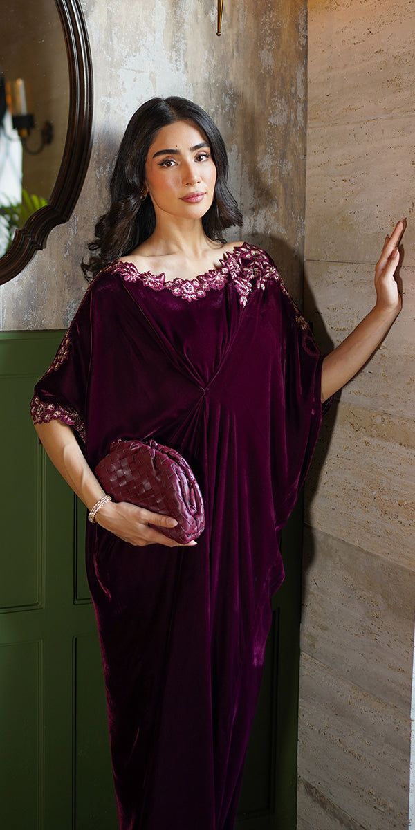 Erum Khan | Velvet Wisper | Wine Whisper - Official Erum Khan stockist in UK - Sakeena London