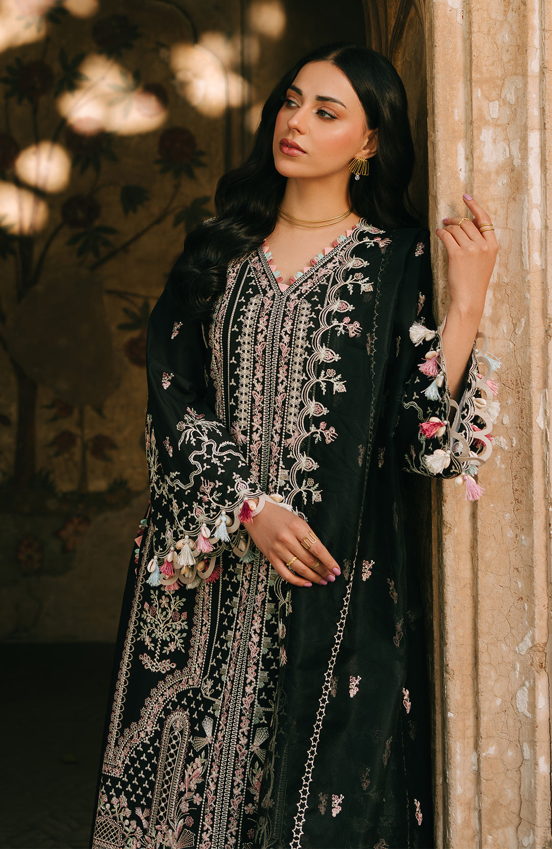 Fiona | Sarang Lawn 25 | Kara - Official Fiona stockist in UK - Sakeena London