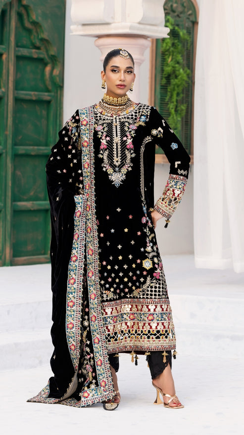 Zebtan | Andaz e Makhmal | ZAM-03 - Official Zebtan stockist in UK - Sakeena London