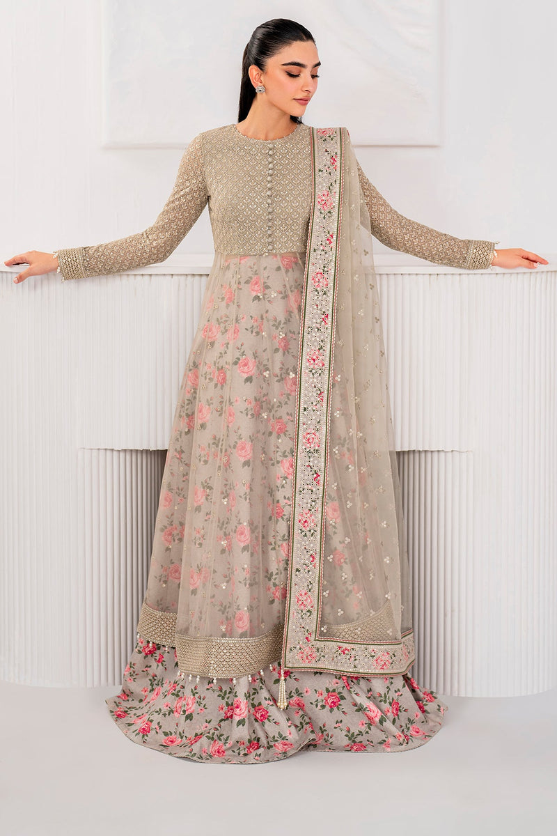 Jazmin | Formals Collection | CHIFFON UC-3059 - Official Jazmin stockist in UK - Sakeena London