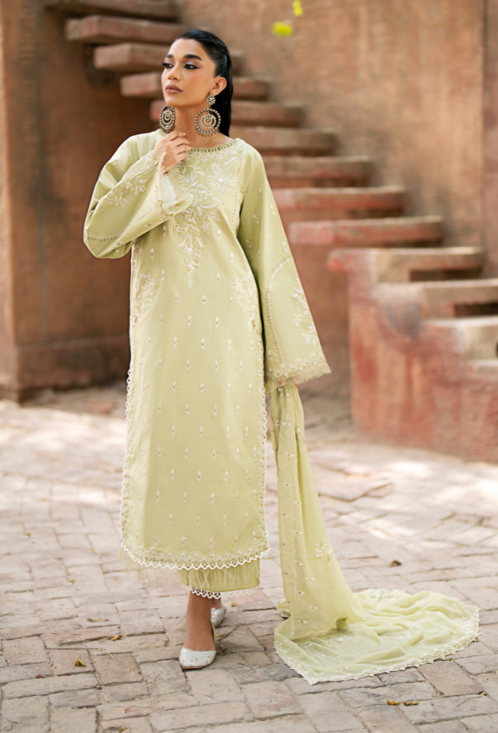 Humdum | Selin Lawn 25 | Selin - D09 - Official Humdum stockist in UK - Sakeena London