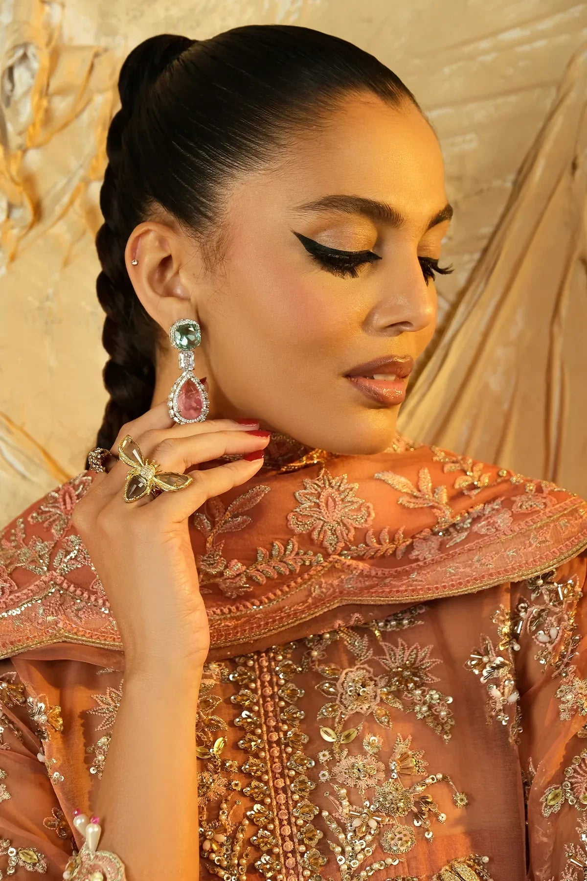 Mina Kashif | Kahani Luxury Formals 23 | Seroli - Official Mina Kashif stockist in UK - Sakeena London