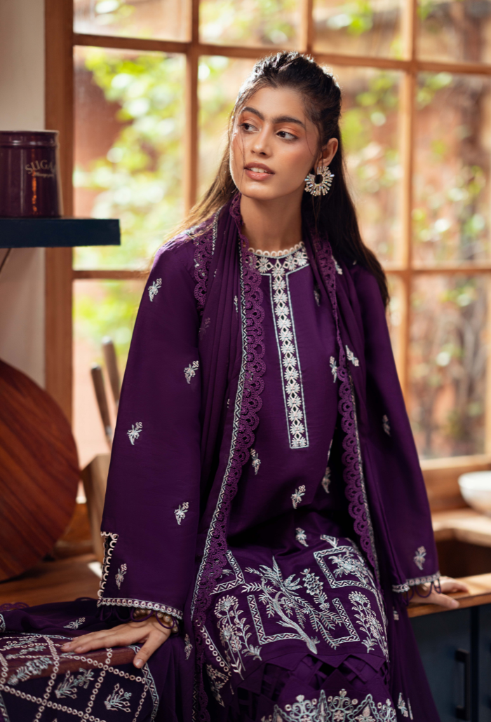 Humdum | Lala Rukh Lawn | Lalarukh - D05 - Official Humdum stockist in UK - Sakeena London