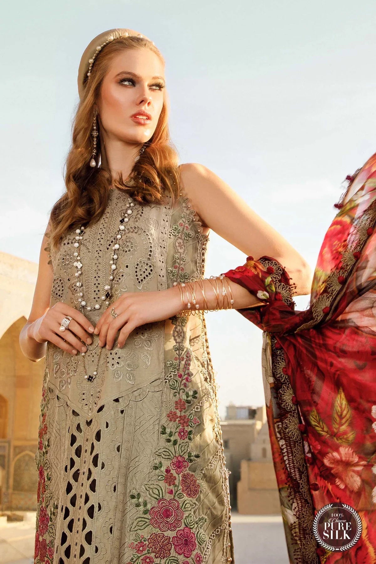 Maria B | Luxury Lawn | D-2313-A - Official Maria B stockist in UK - Sakeena London