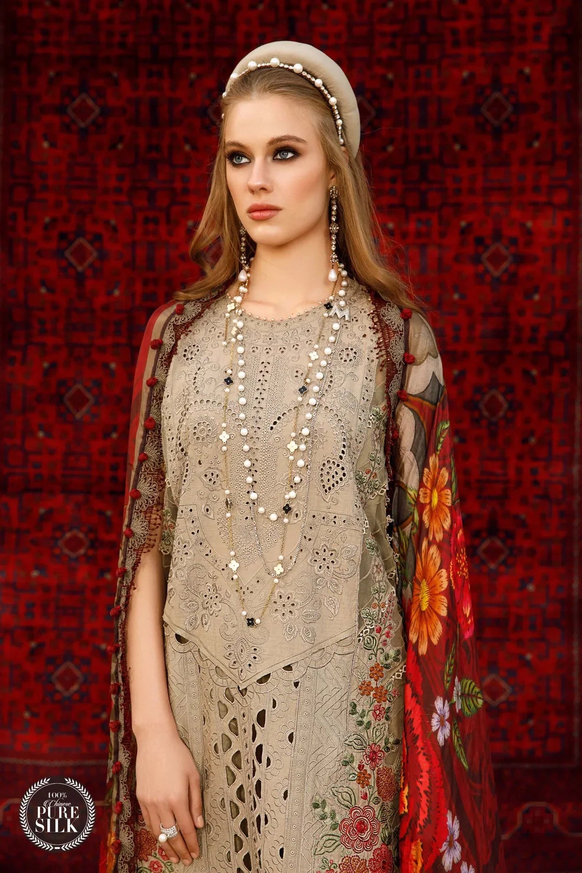 Maria B | Luxury Lawn | D-2313-A - Official Maria B stockist in UK - Sakeena London