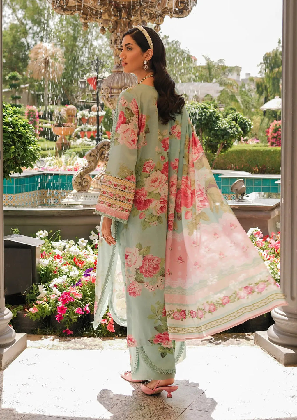 Elaf Premium | Printed Collection 24 | EEP-01A - Frostie - Official Elaf Premium stockist in UK - Sakeena London