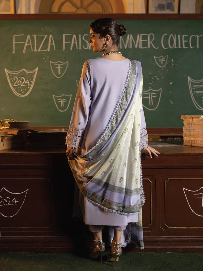 Faiza Faisal | Maya Luxury Lawn | Nazali - Official Faiza Faisal stockist in UK - Sakeena London