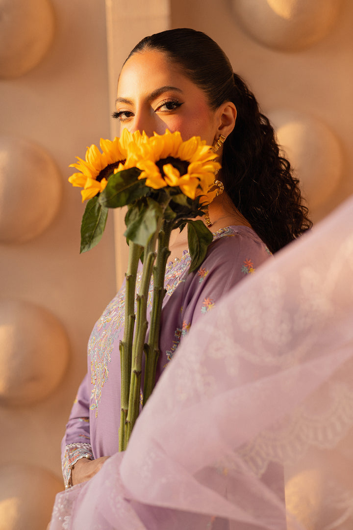 Batik | Ophelia Luxury Pret | Yasha Lilac - Official Batik stockist in UK - Sakeena London