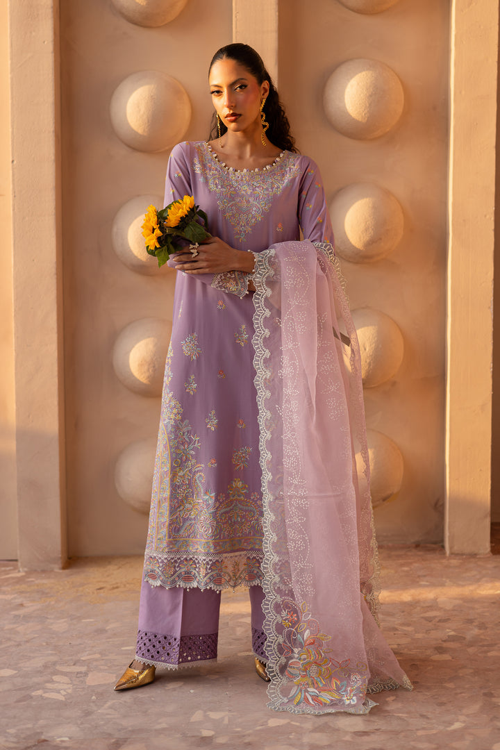 Batik | Ophelia Luxury Pret | Yasha Lilac - Official Batik stockist in UK - Sakeena London