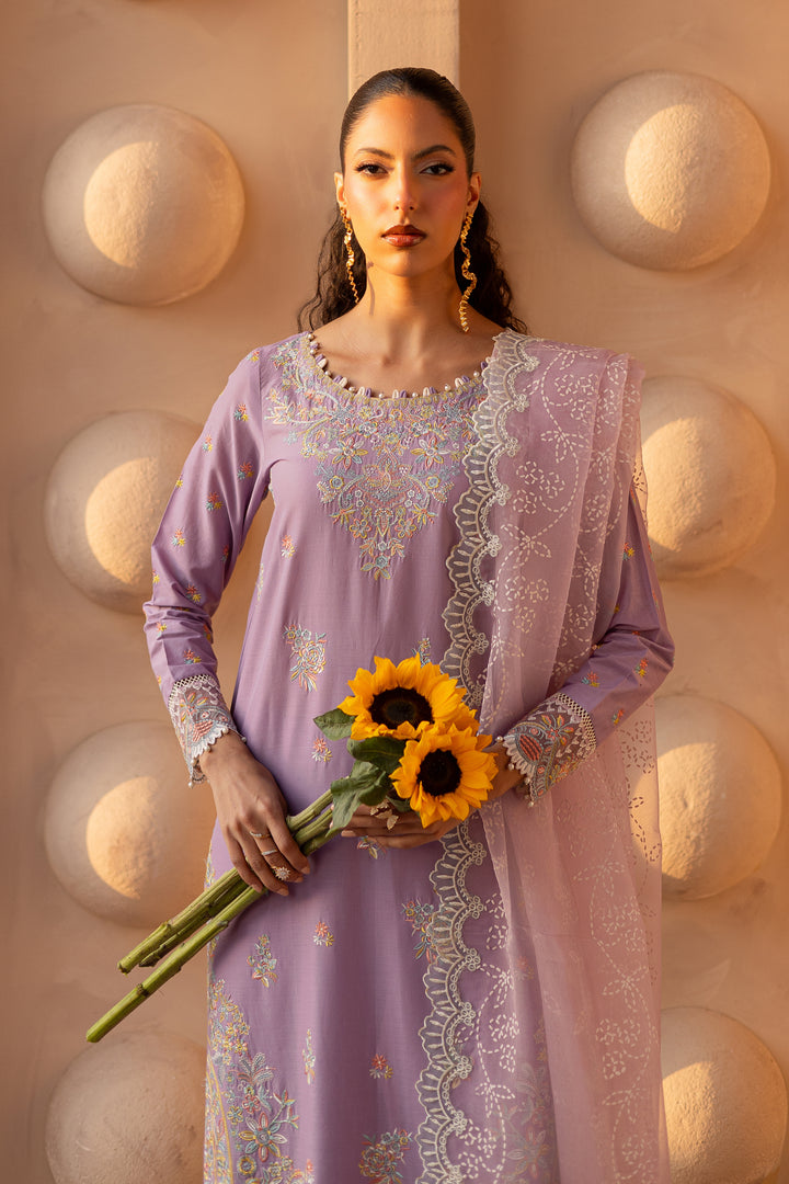 Batik | Ophelia Luxury Pret | Yasha Lilac - Official Batik stockist in UK - Sakeena London