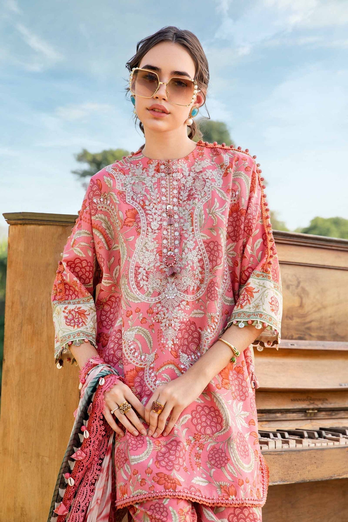 Maria B | M Prints 25 | MPT-2513-A - Official Maria B stockist in UK - Sakeena London
