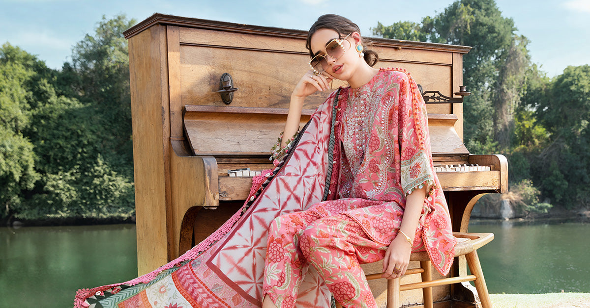 Maria B | M Prints 25 | MPT-2513-A - Official Maria B stockist in UK - Sakeena London