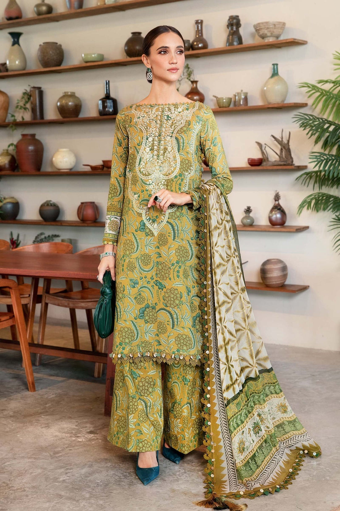 Maria B | M Prints 25 | MPT-2513-B - Official Maria B stockist in UK - Sakeena London