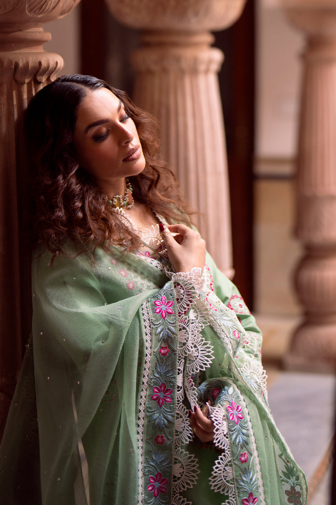Fozia Khalid | Kahani Silk Luxury Dresses | Shehnaz - Official Fozia Khalid stockist in UK - Sakeena London