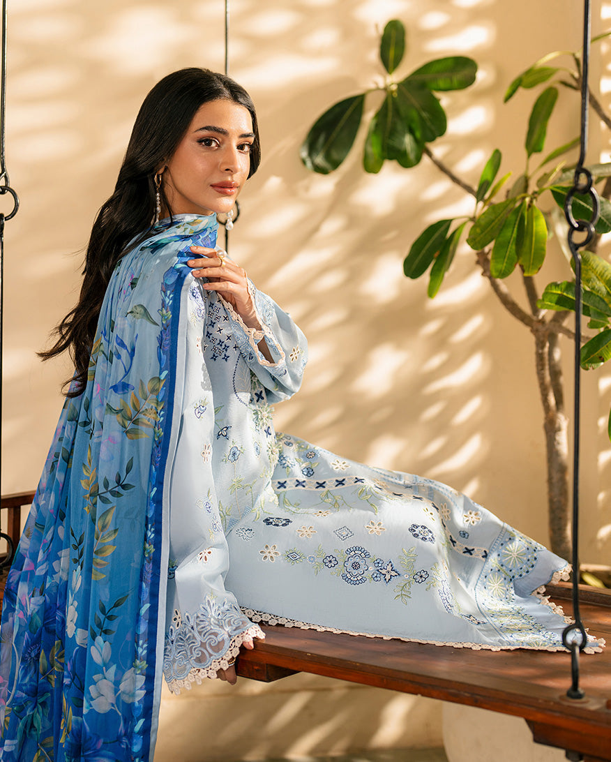Roheenaz | Aashiyana Lawn | Mahnoor - Official Roheenaz stockist in UK - Sakeena London