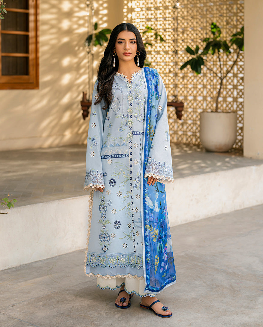 Roheenaz | Aashiyana Lawn | Mahnoor - Official Roheenaz stockist in UK - Sakeena London