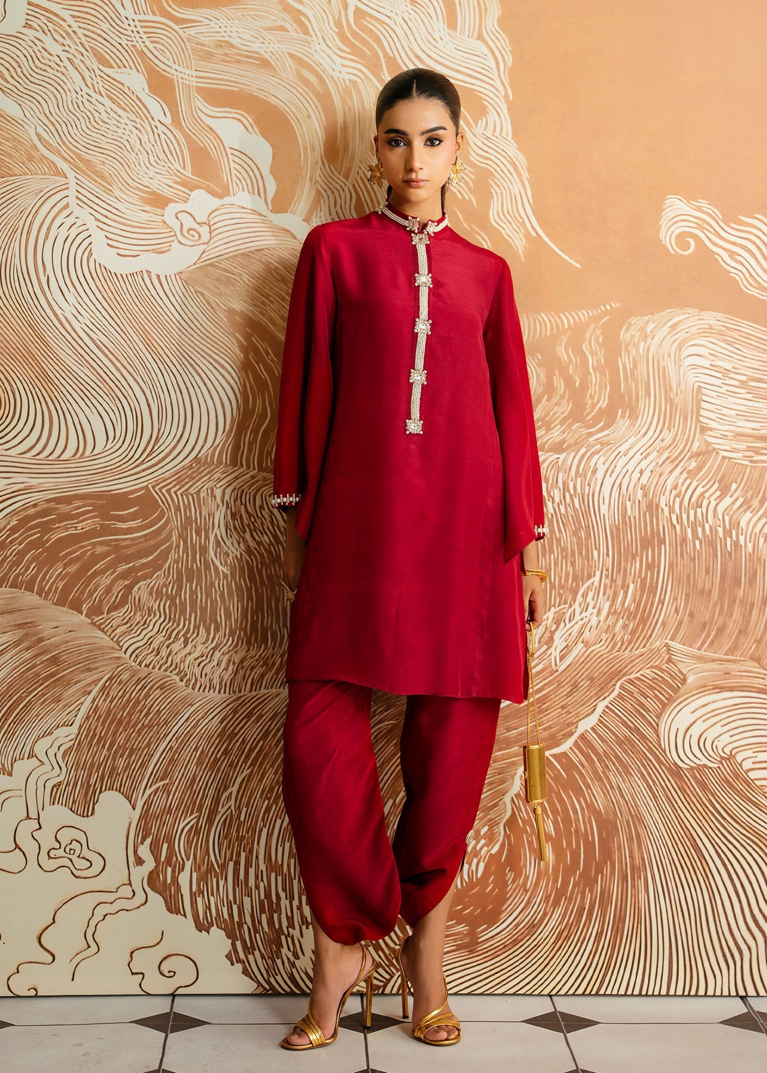 Mahgul | Whispers of Silk | Ruby Lineage - Official Mahgul stockist in UK - Sakeena London