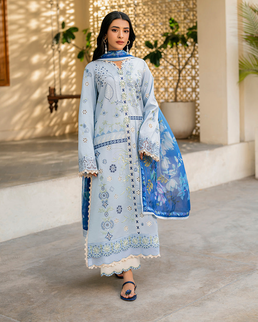Roheenaz | Aashiyana Lawn | Mahnoor - Official Roheenaz stockist in UK - Sakeena London
