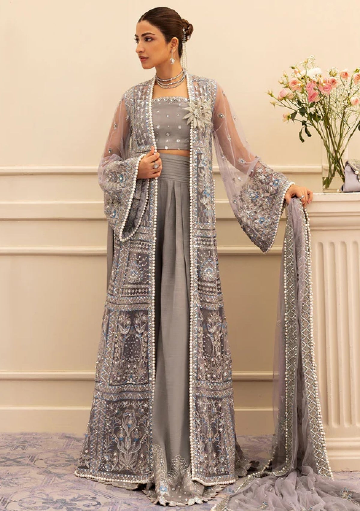 Formals - Sadaf Fawad Khan - Sirra - Festive 25 - OVERCAST WHISPER