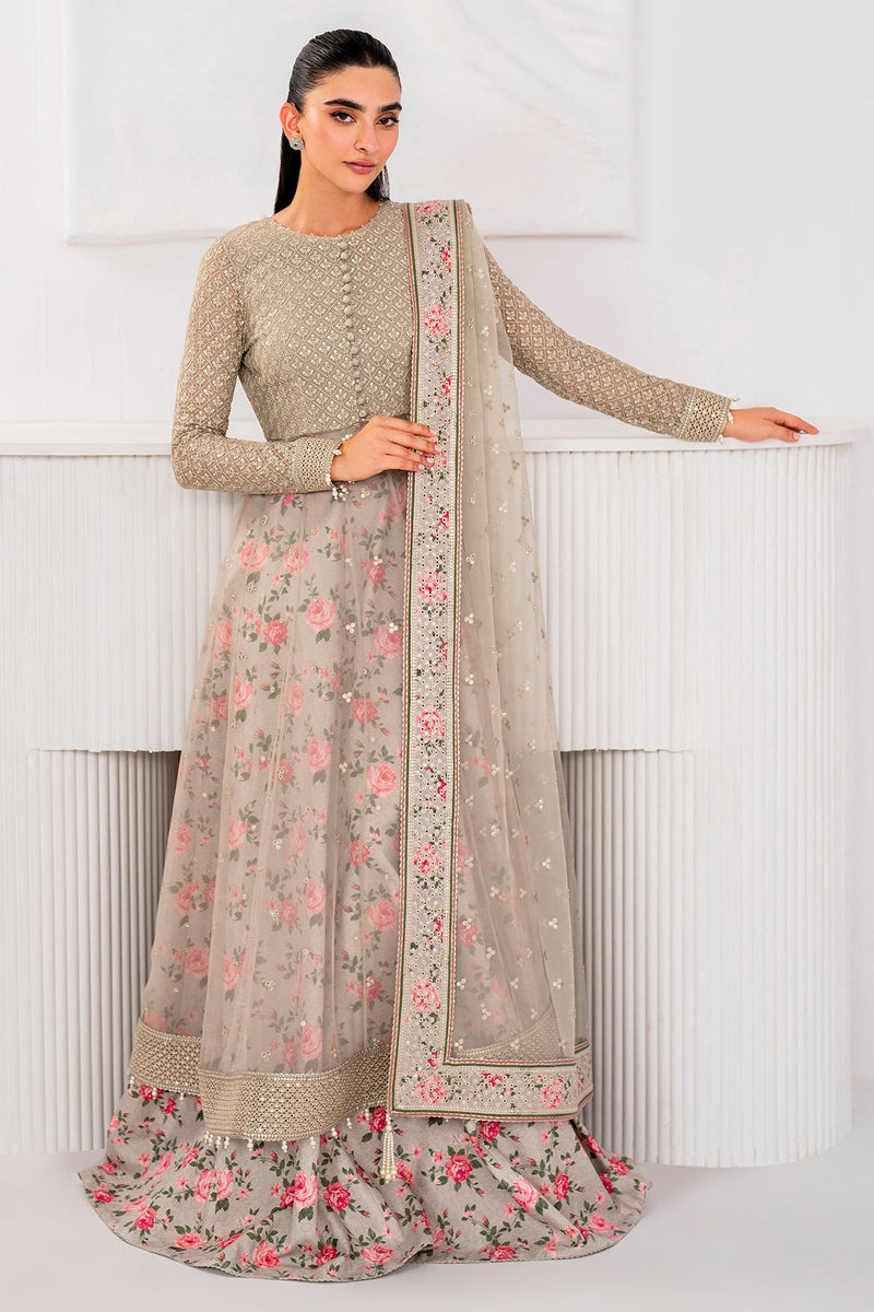 Jazmin | Formals Collection | CHIFFON UC-3059 - Official Jazmin stockist in UK - Sakeena London