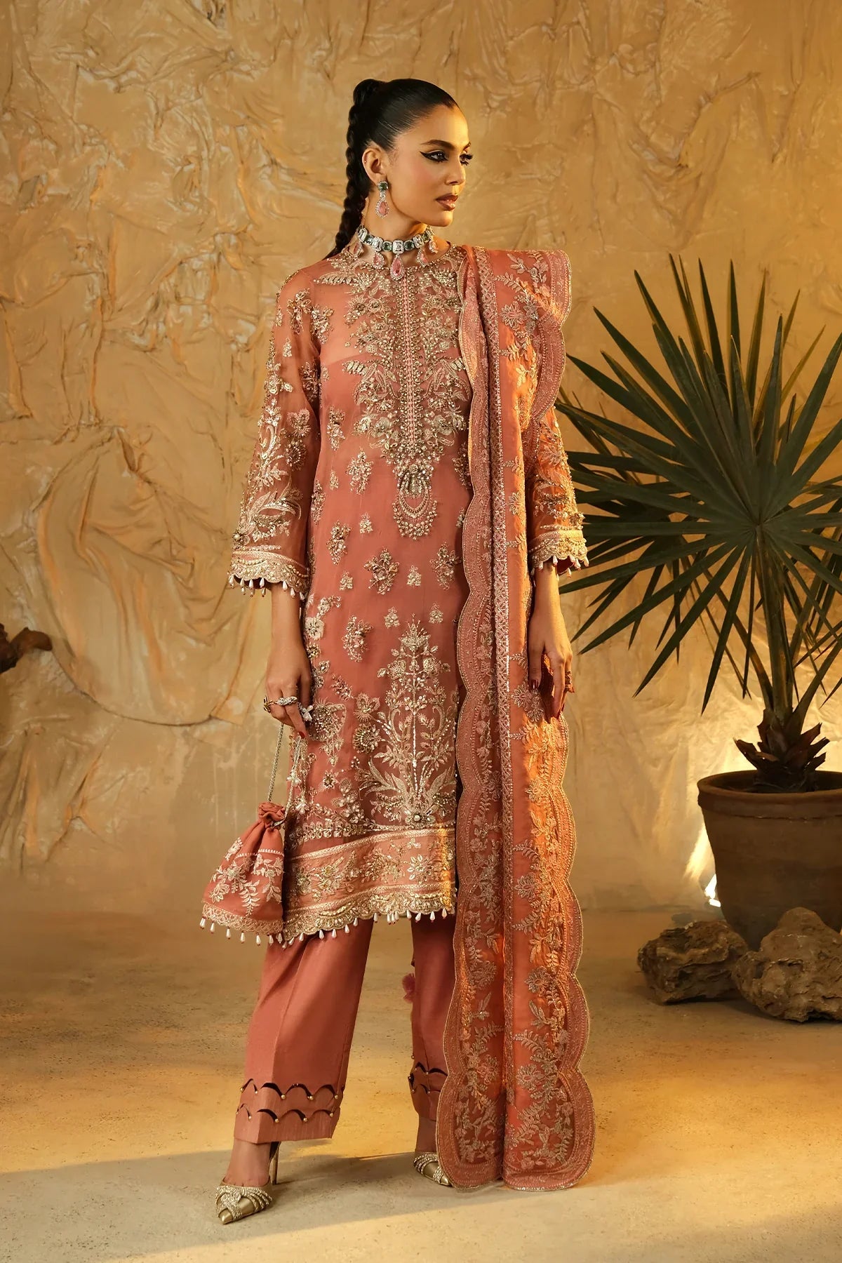 Mina Kashif | Kahani Luxury Formals 23 | Seroli - Official Mina Kashif stockist in UK - Sakeena London