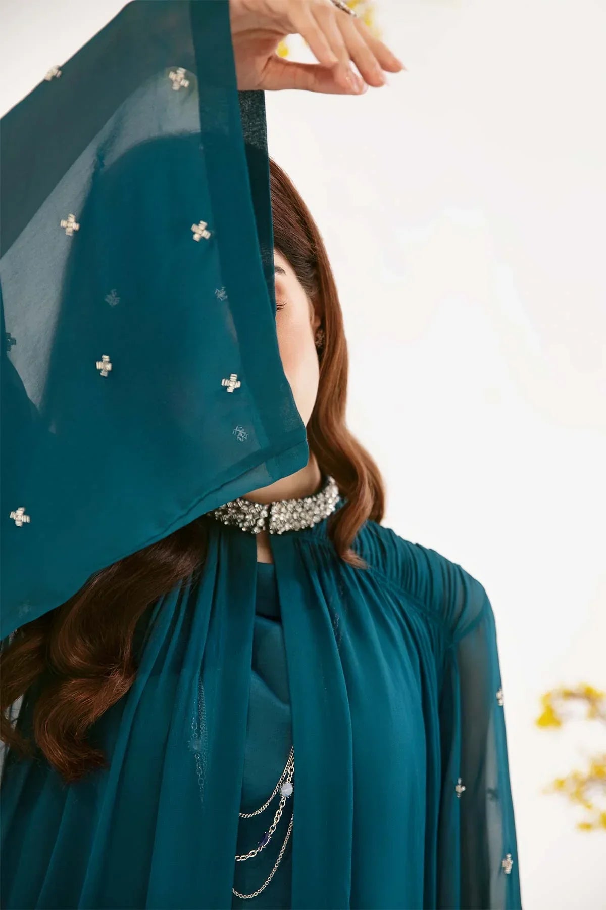 Mina Kashif | Ala Mode Luxury Formals 23 | Elisa - Official Mina Kashif stockist in UK - Sakeena London