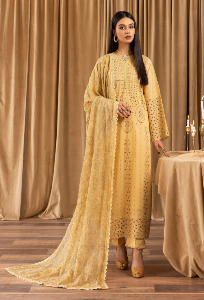Humdum | Elegant Chikankari 25 | D02 - Official Humdum stockist in UK - Sakeena London
