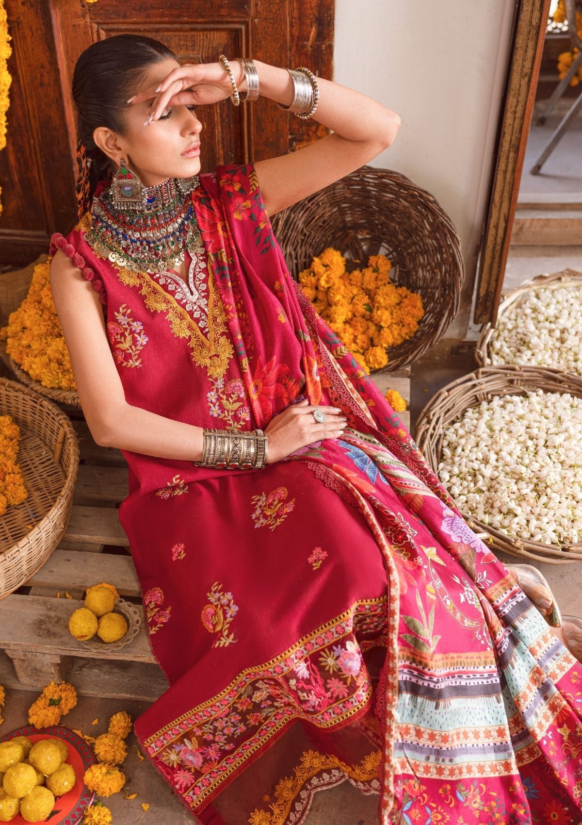 Lawn Collection - Shiza Hassan - Kinaar - SKL#01 MARJAAN