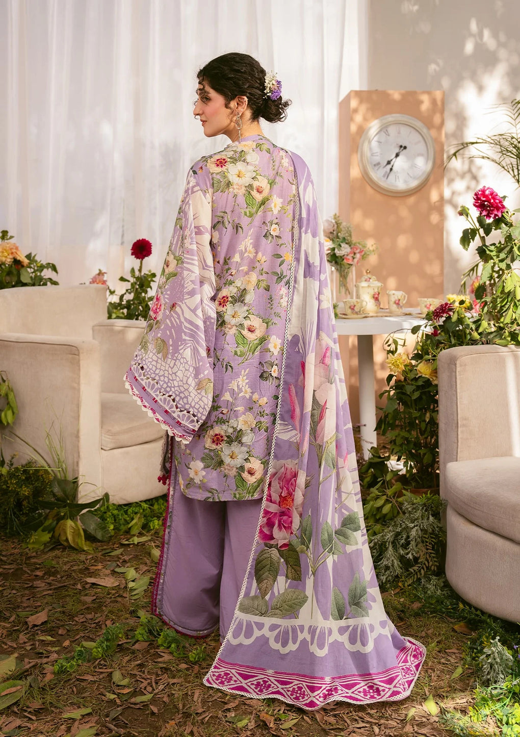 Elaf Premium | Prints 25 | EPS-5B LILABELLE - Official Elaf Premium stockist in UK - Sakeena London