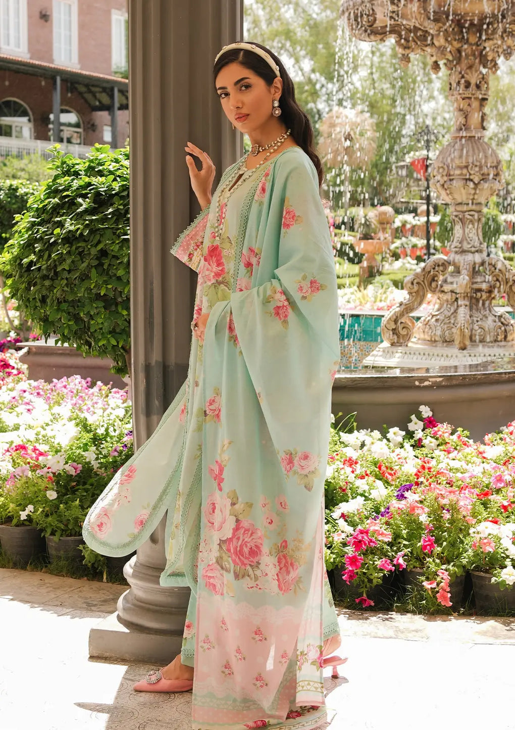 Elaf Premium | Printed Collection 24 | EEP-01A - Frostie - Official Elaf Premium stockist in UK - Sakeena London