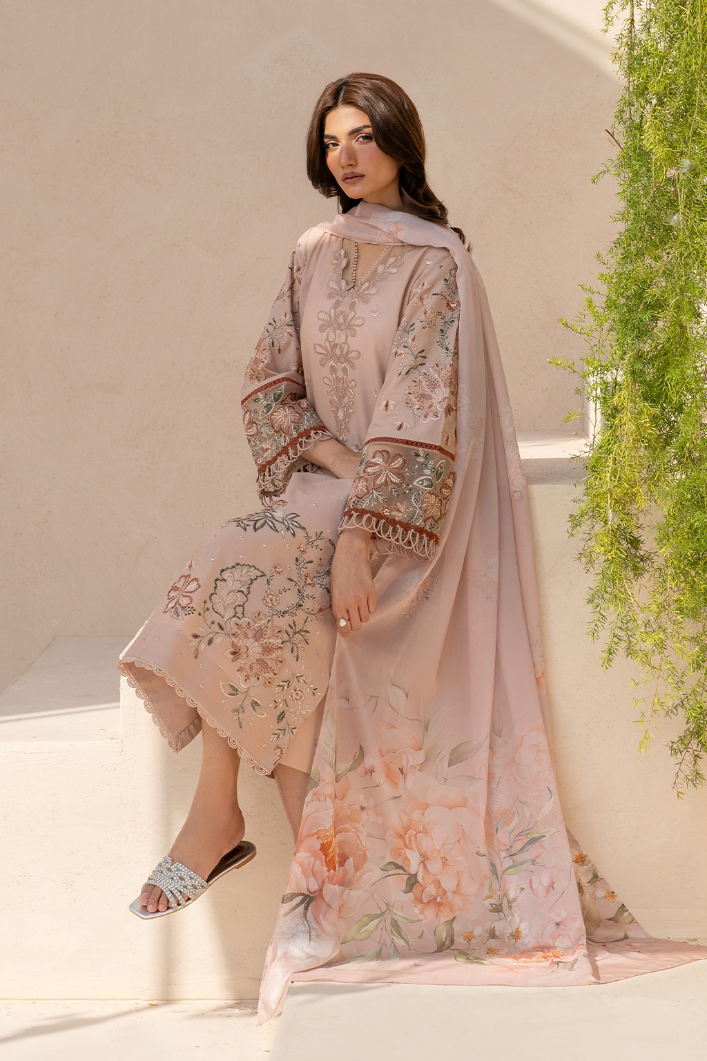 Iznik | Festive Lawn 25 | EFL-02 - Official Iznik stockist in UK - Sakeena London