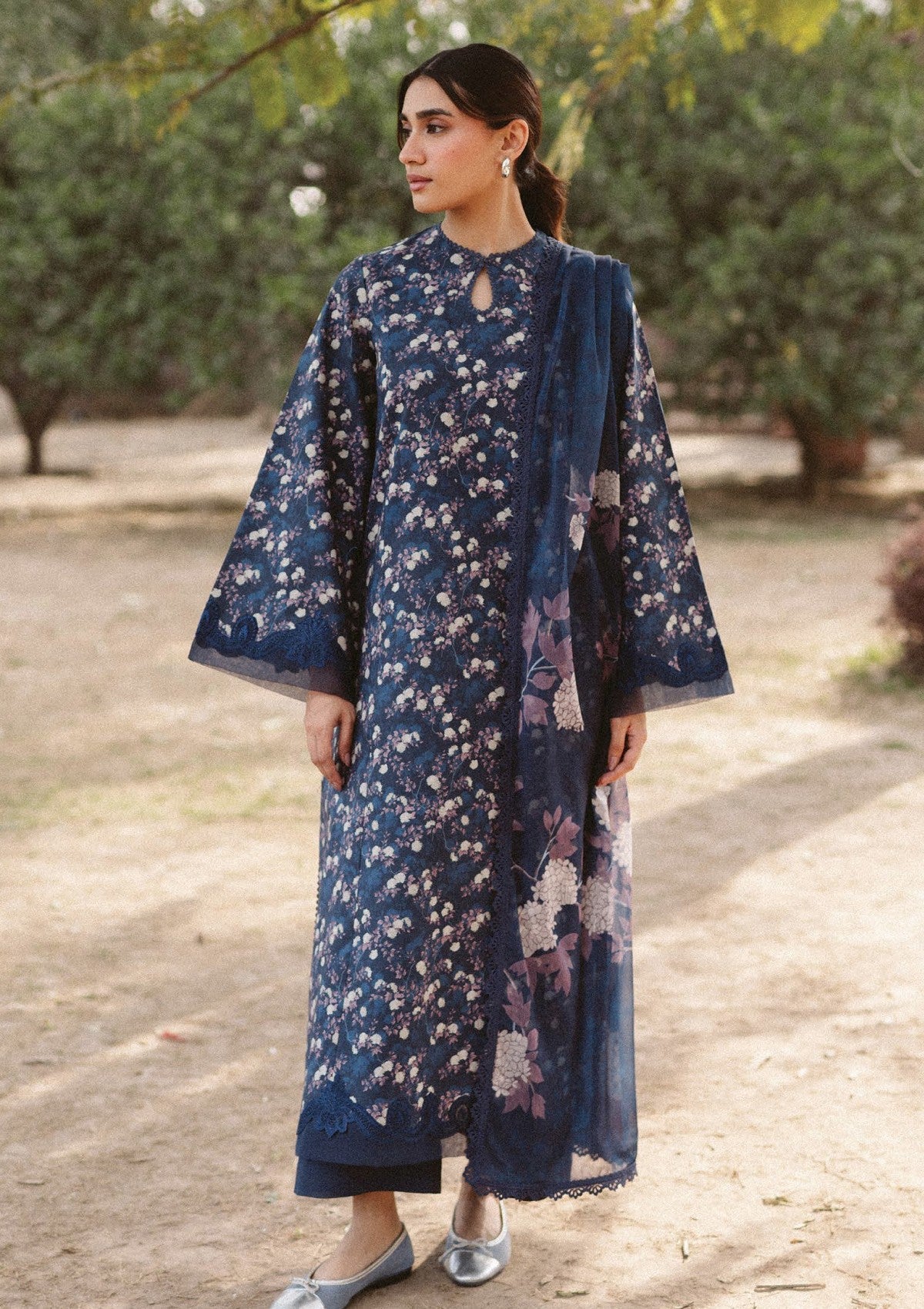 Lawn - Ayzel - Core Unstitched - AL-25-V10-08 - Evana