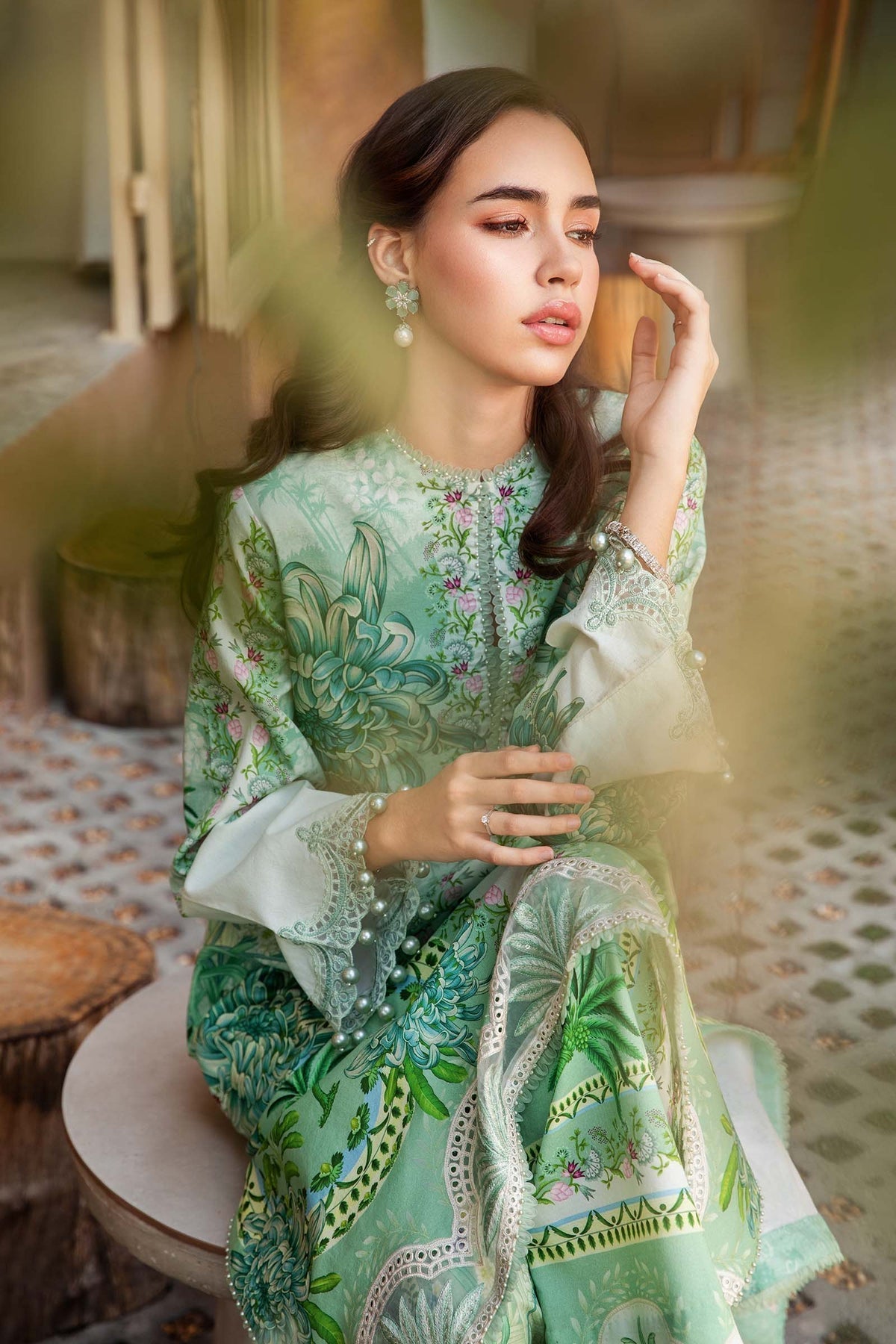 Maria B | M Prints 25 | MPT-2514-A - Official Maria B stockist in UK - Sakeena London