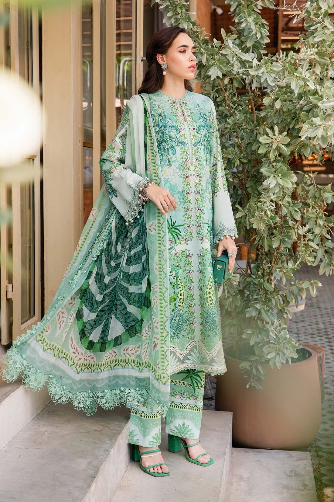 Maria B | M Prints 25 | MPT-2514-A - Official Maria B stockist in UK - Sakeena London