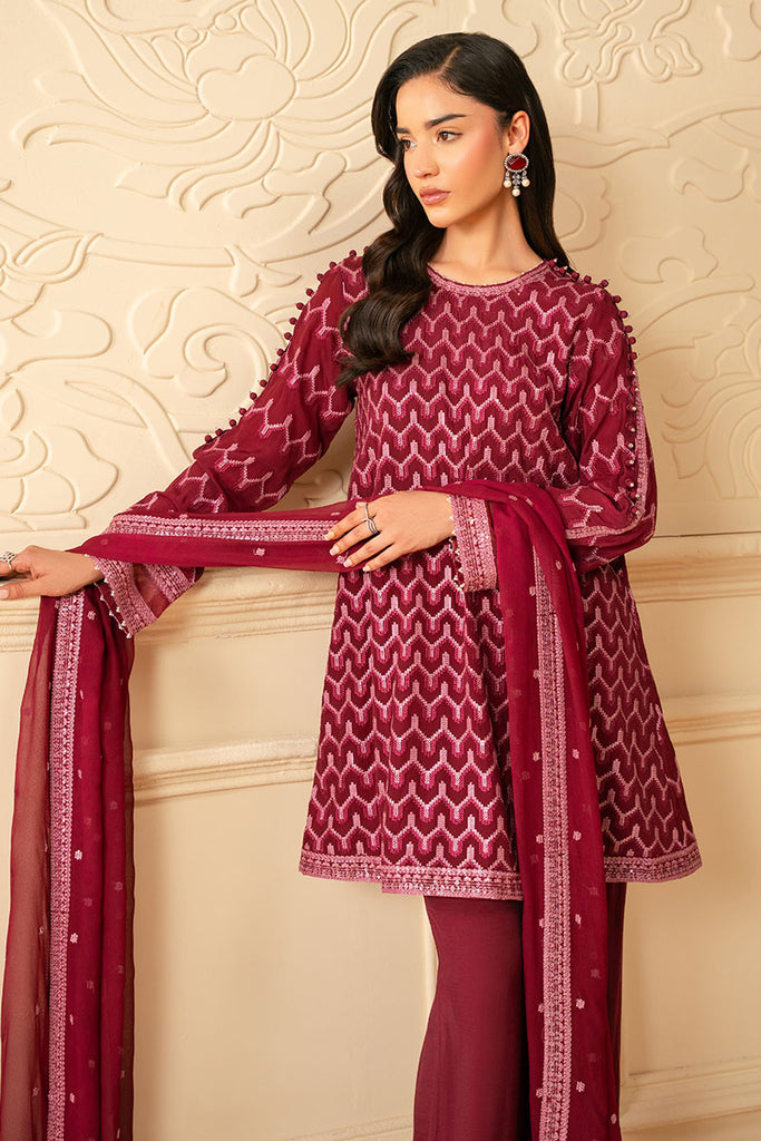 Cross Stitch | Luxe Atelier 25 | BURGUNDY BLISS - Official Cross Stitch stockist in UK - Sakeena London