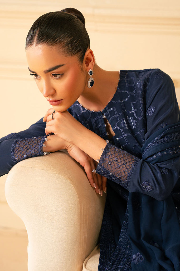 Cross Stitch | Luxe Atelier 25 | INDIGO BLUE - Official Cross Stitch stockist in UK - Sakeena London
