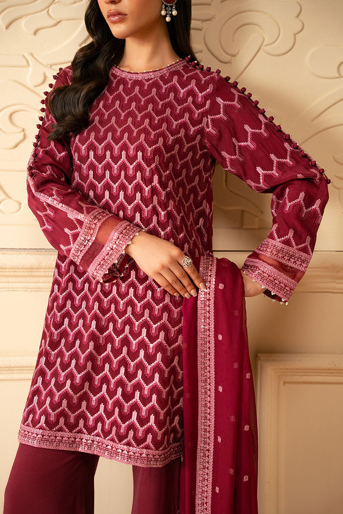 Cross Stitch | Luxe Atelier 25 | BURGUNDY BLISS - Official Cross Stitch stockist in UK - Sakeena London