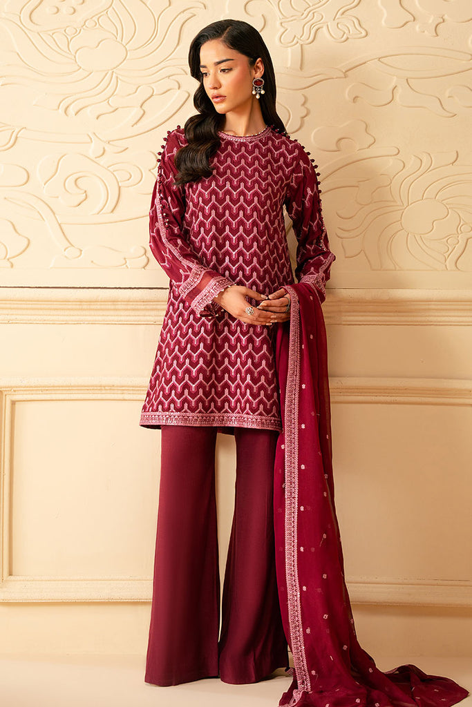 Cross Stitch | Luxe Atelier 25 | BURGUNDY BLISS - Official Cross Stitch stockist in UK - Sakeena London