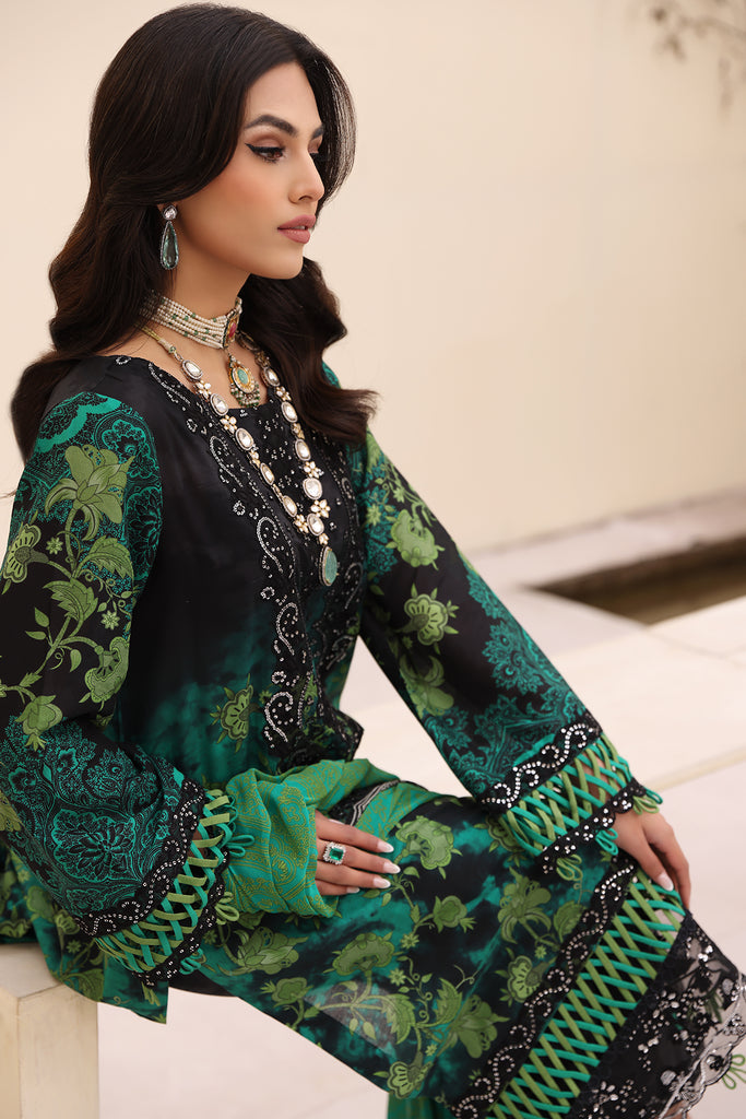 Charizma | Naranji Embroidered Lawn 24 | CN4-007 - Official Charizma stockist in UK - Sakeena London