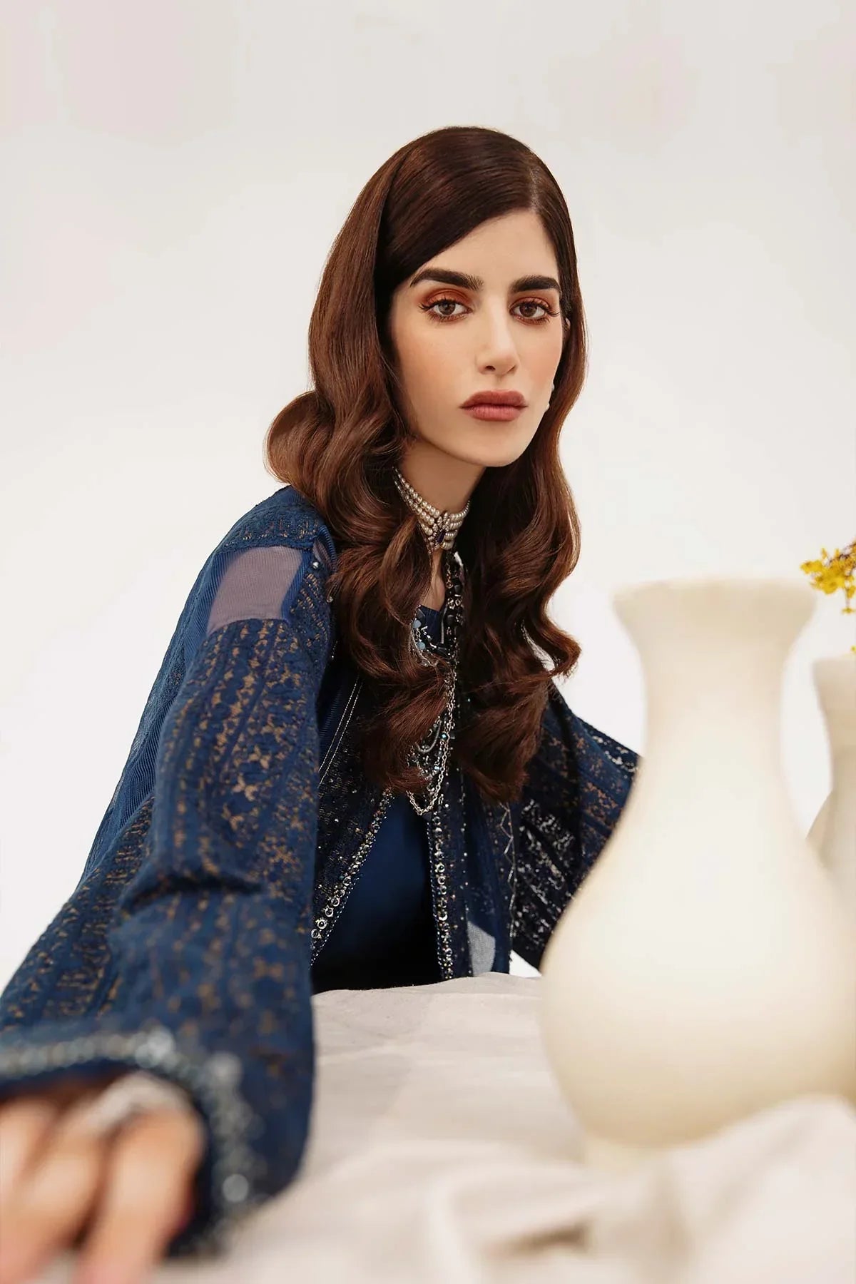 Mina Kashif | Ala Mode Luxury Formals 23 | Maya - Official Mina Kashif stockist in UK - Sakeena London